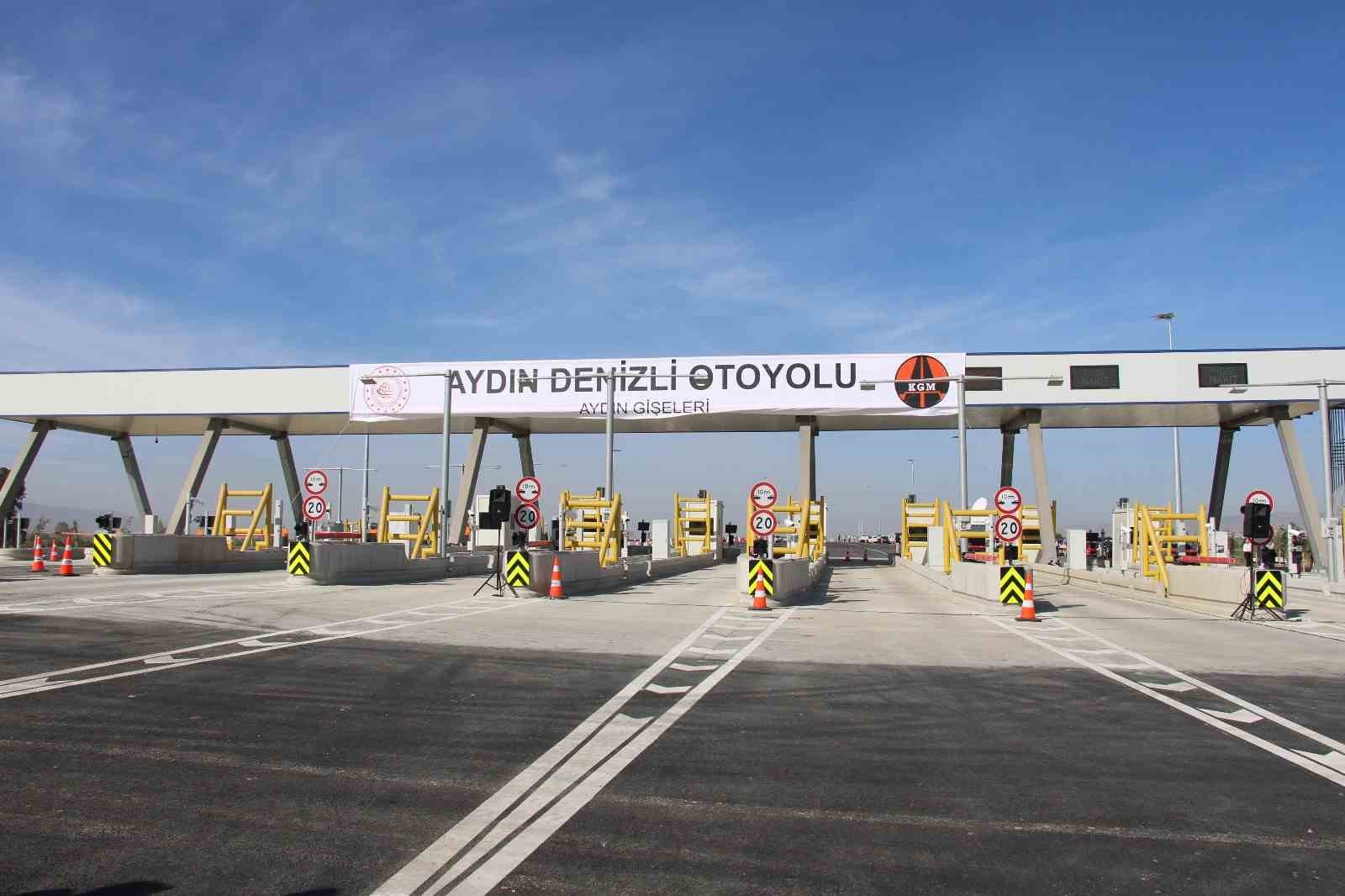 Aydın-Denizli Otoyolu hizmete açıldı
