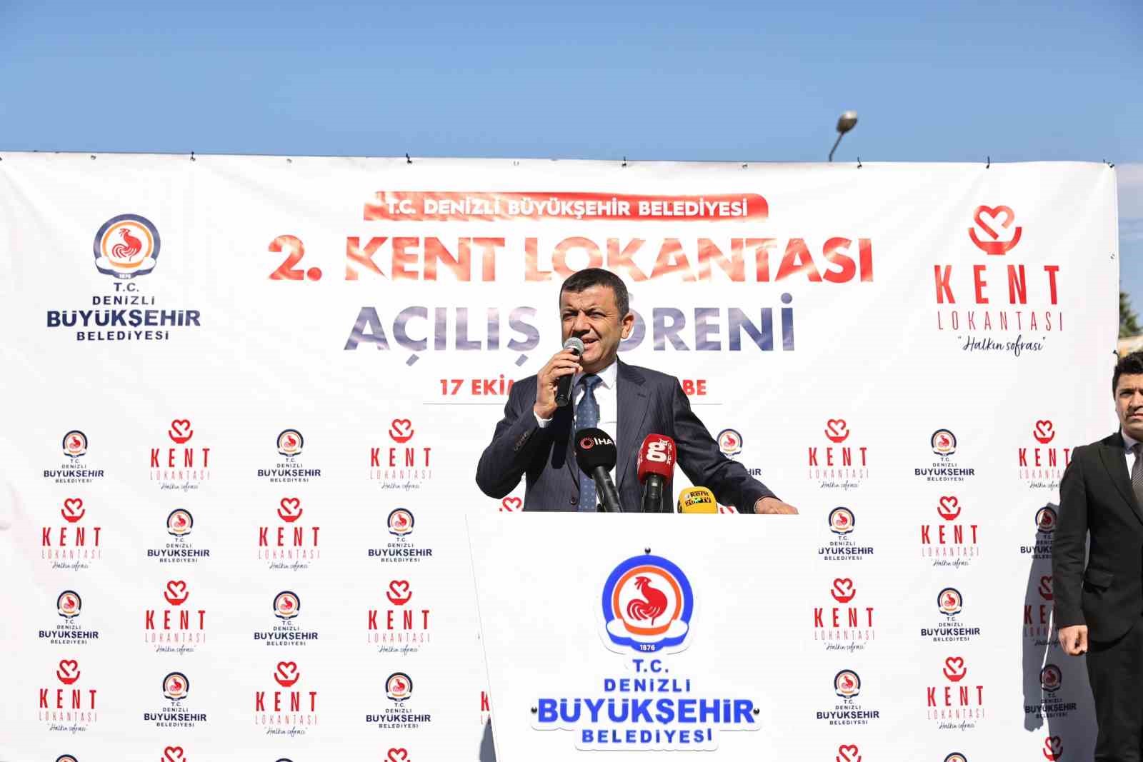 Denizli Kent Lokantasının 2. şubesi açıldı
