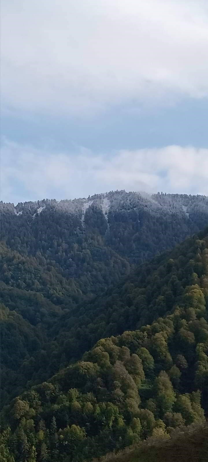 Zonguldak’a mevsimin ilk karı yağdı
