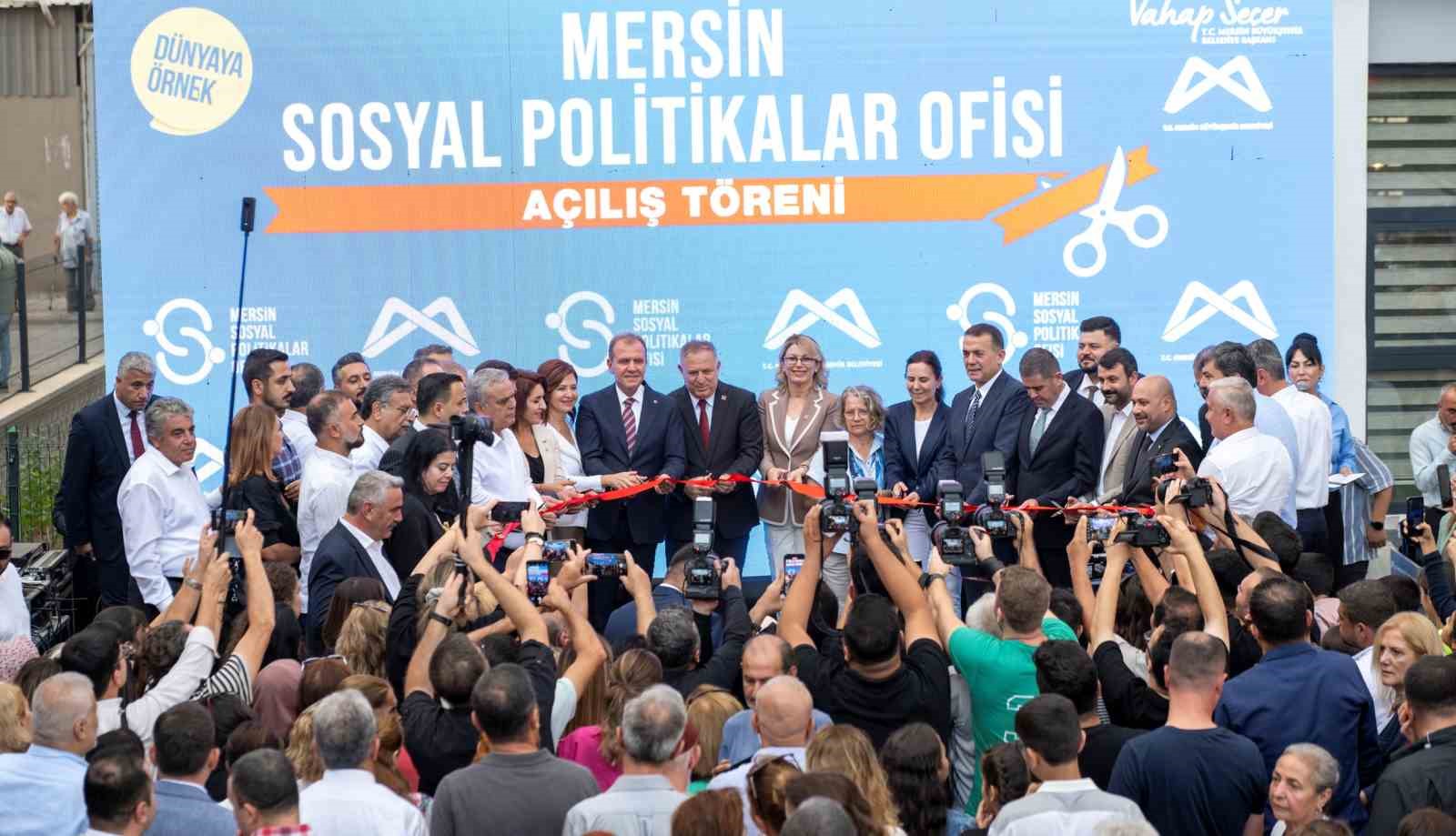 Mersin Sosyal Politikalar Ofisi açıldı
