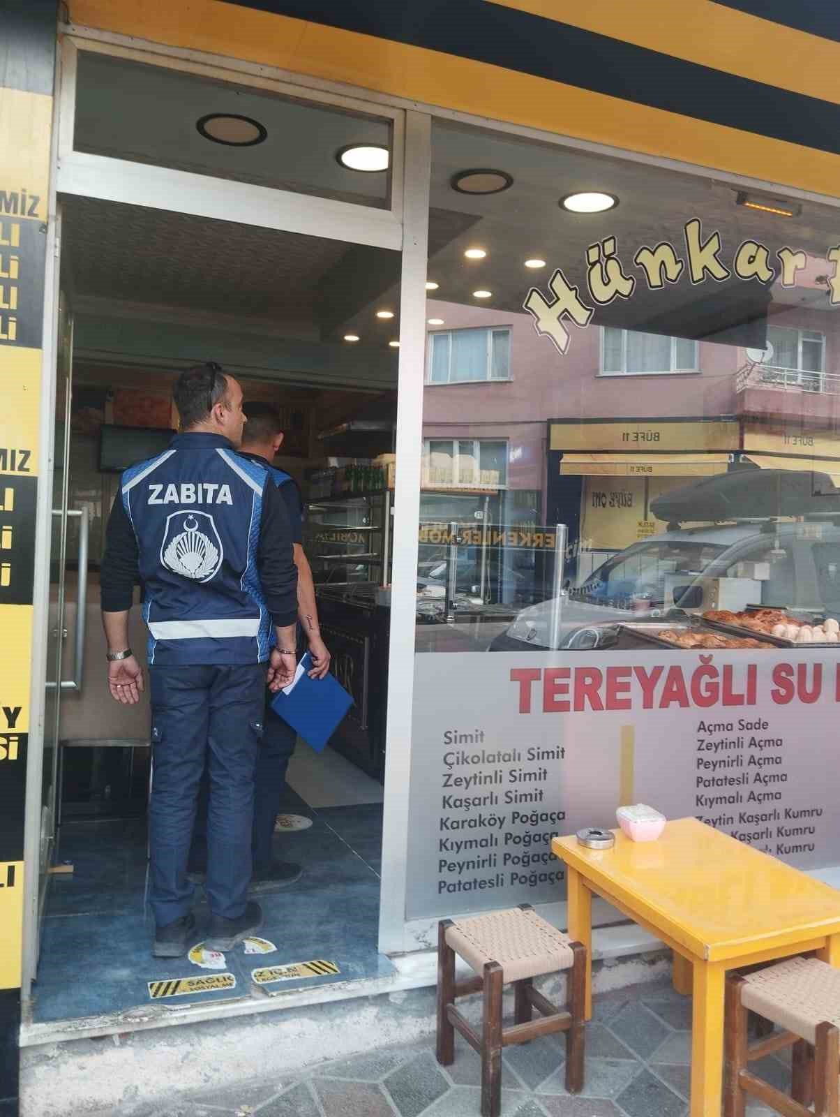 Zabıta ekiplerinden çiğköfte işletmecilere denetim
