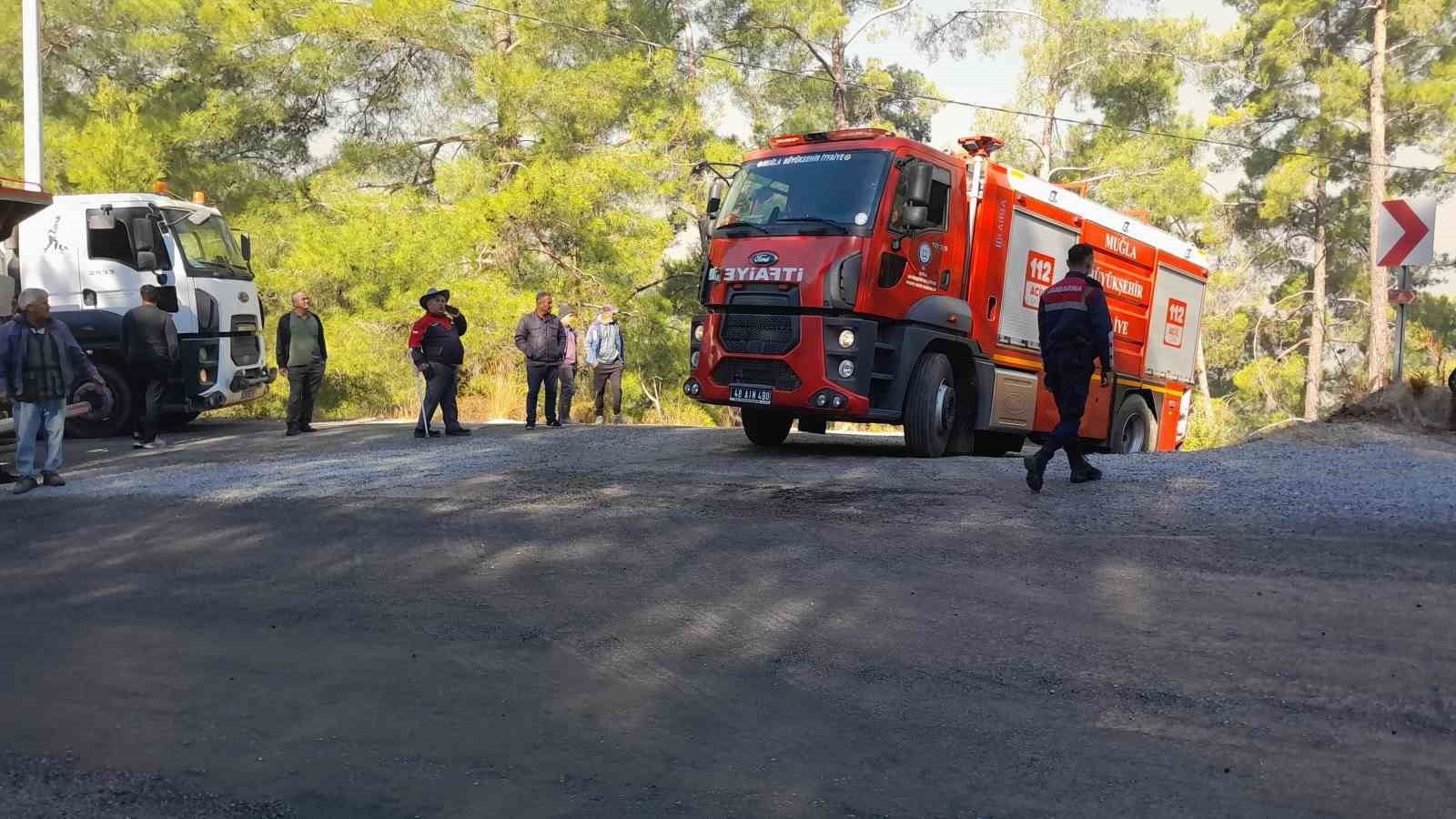 Dalaman’da 85 hane tahliye edildi
