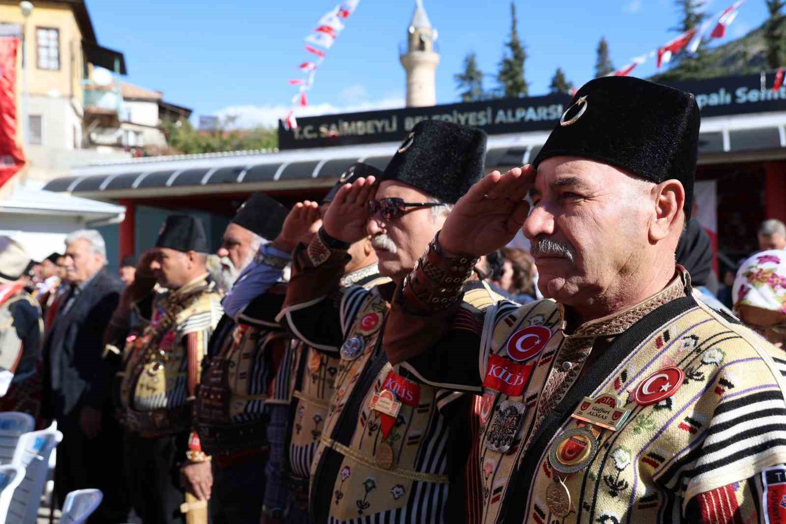 Saimbeyli’nin düşmandan kurtuluşu coşkuyla kutlandı
