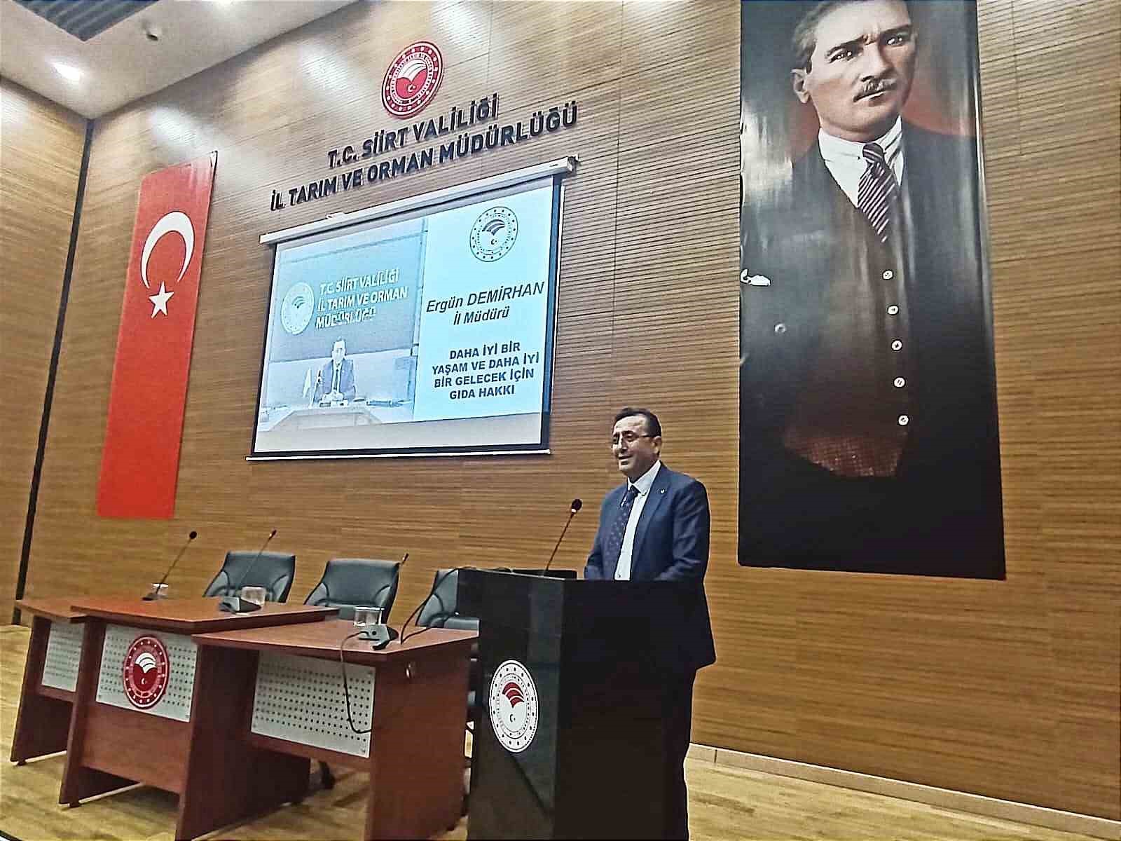 Siirt’te Dünya Gıda Günü etkinlikleri
