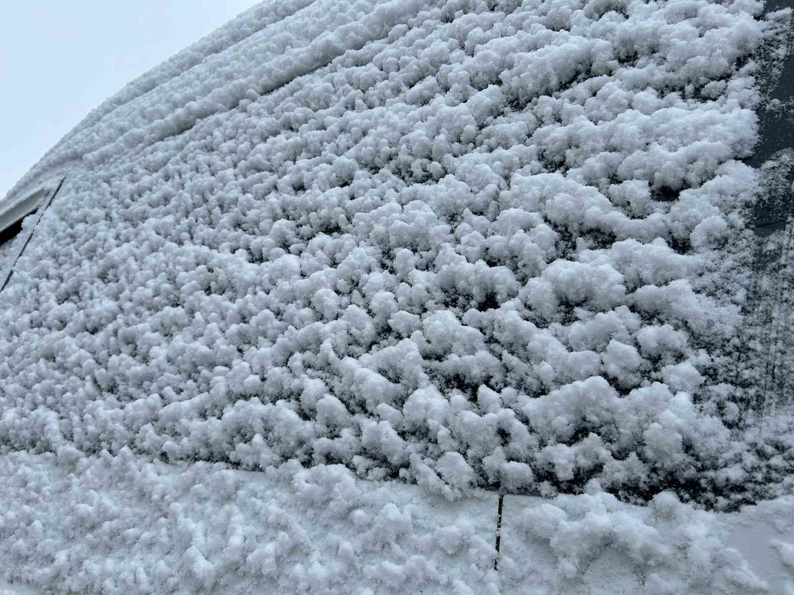 Ordu’ya mevsimin ilk karı düştü
