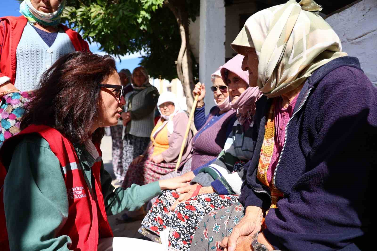 Muğlalı başkanlar yangın bölgesinde
