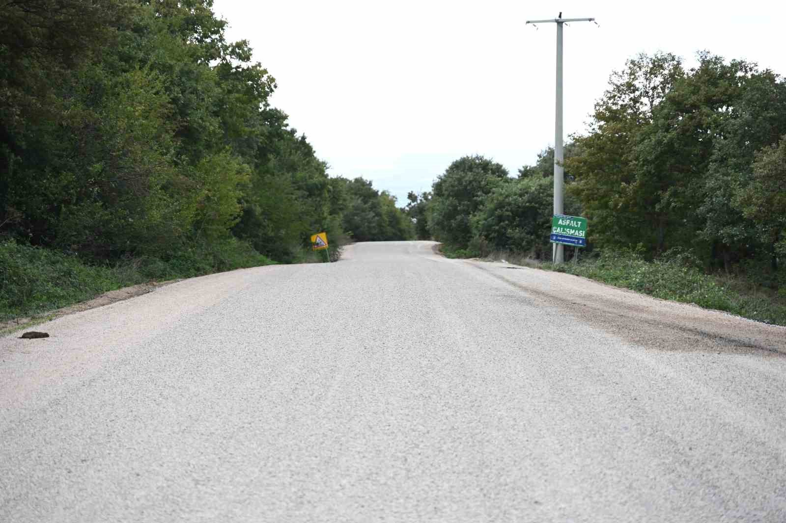 Şahmelek ve Doğla’da yol çalışmaları tamamlandı
