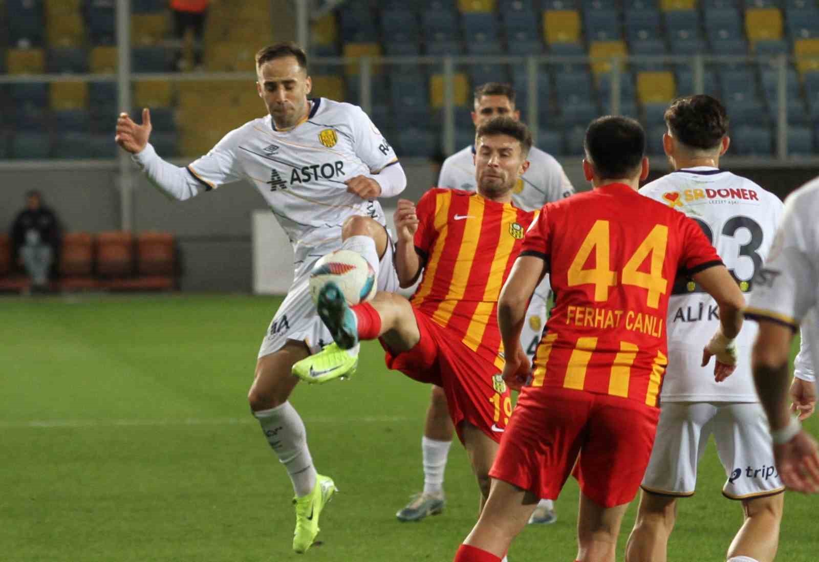 Trendyol 1. Lig: Yeni Malatyaspor: 0 - MKE Ankaragücü: 3
