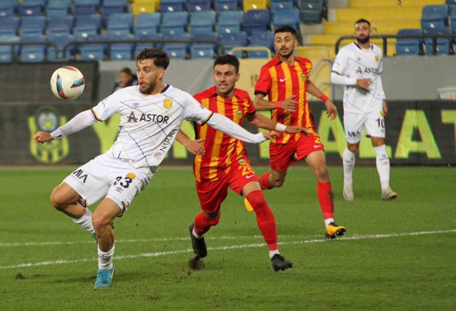 Trendyol 1. Lig: Yeni Malatyaspor: 0 - MKE Ankaragücü: 3
