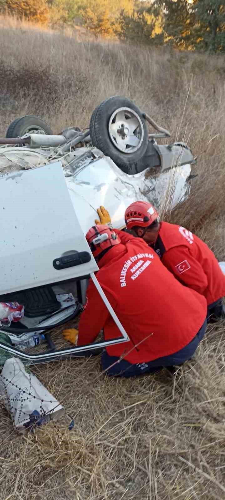 Savaştepe’de trafik kazası: 1 yaralı
