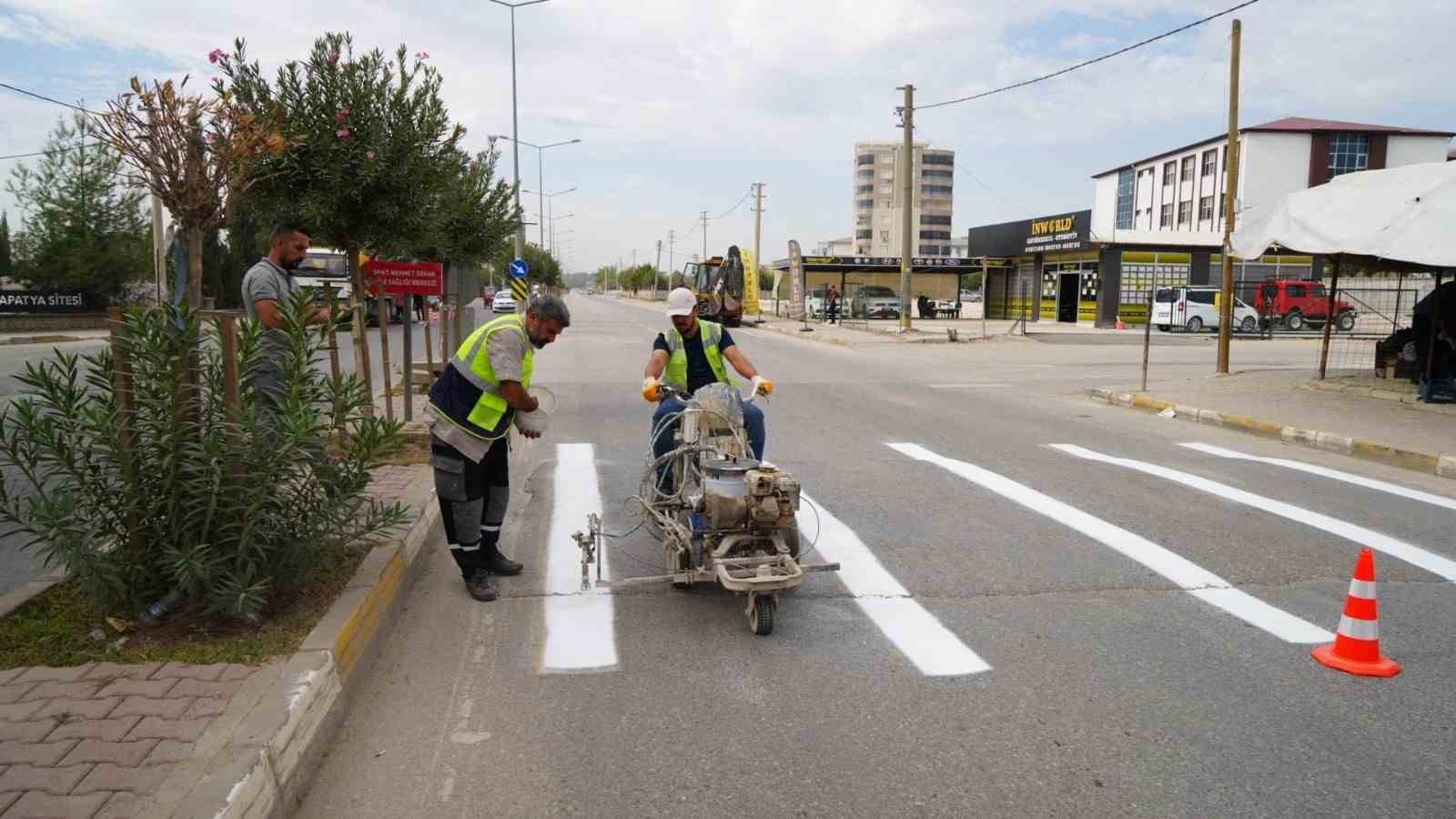 Okul önlerinde trafik güvenliği çalışmaları yapıldı
