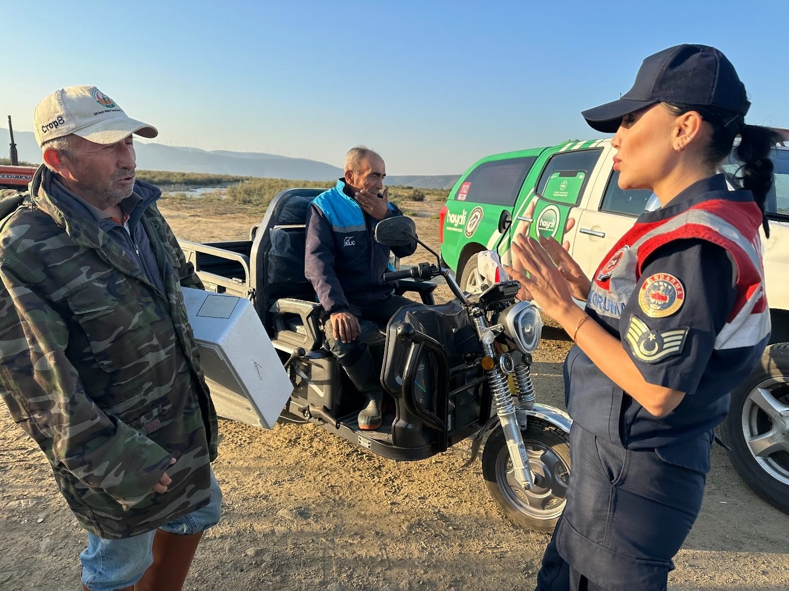 Jandarma ekipleri Bafa Gölü’nde yasadışı avcılığa geçit vermiyor
