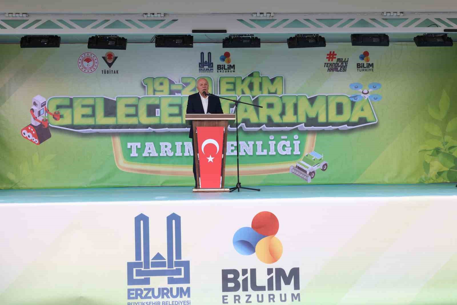 Erzurum’da tarım şenliği
