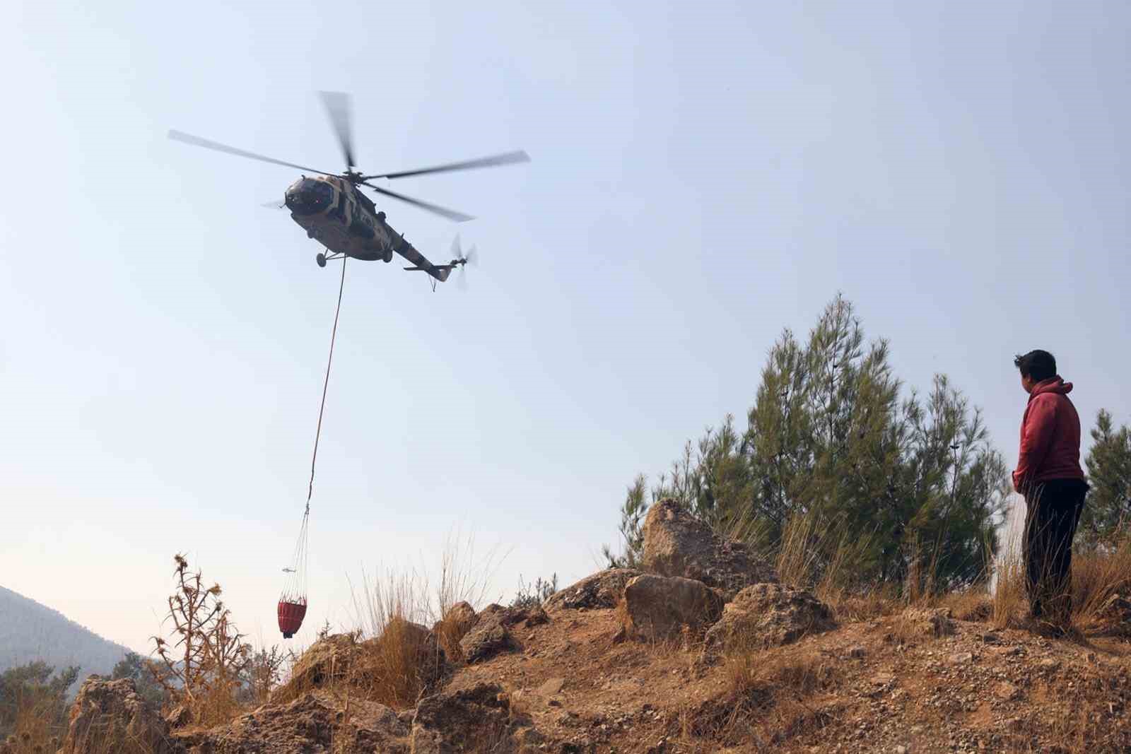 Başkan Köksal, “Ekiplerimiz söndürme çalışmalarına destek vermeye devam ediyor”
