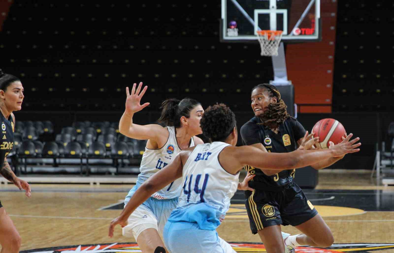 Kadınlar Basketbol Süper Ligi: Tarsusspor: 71 - Fenerbahçe: 100
