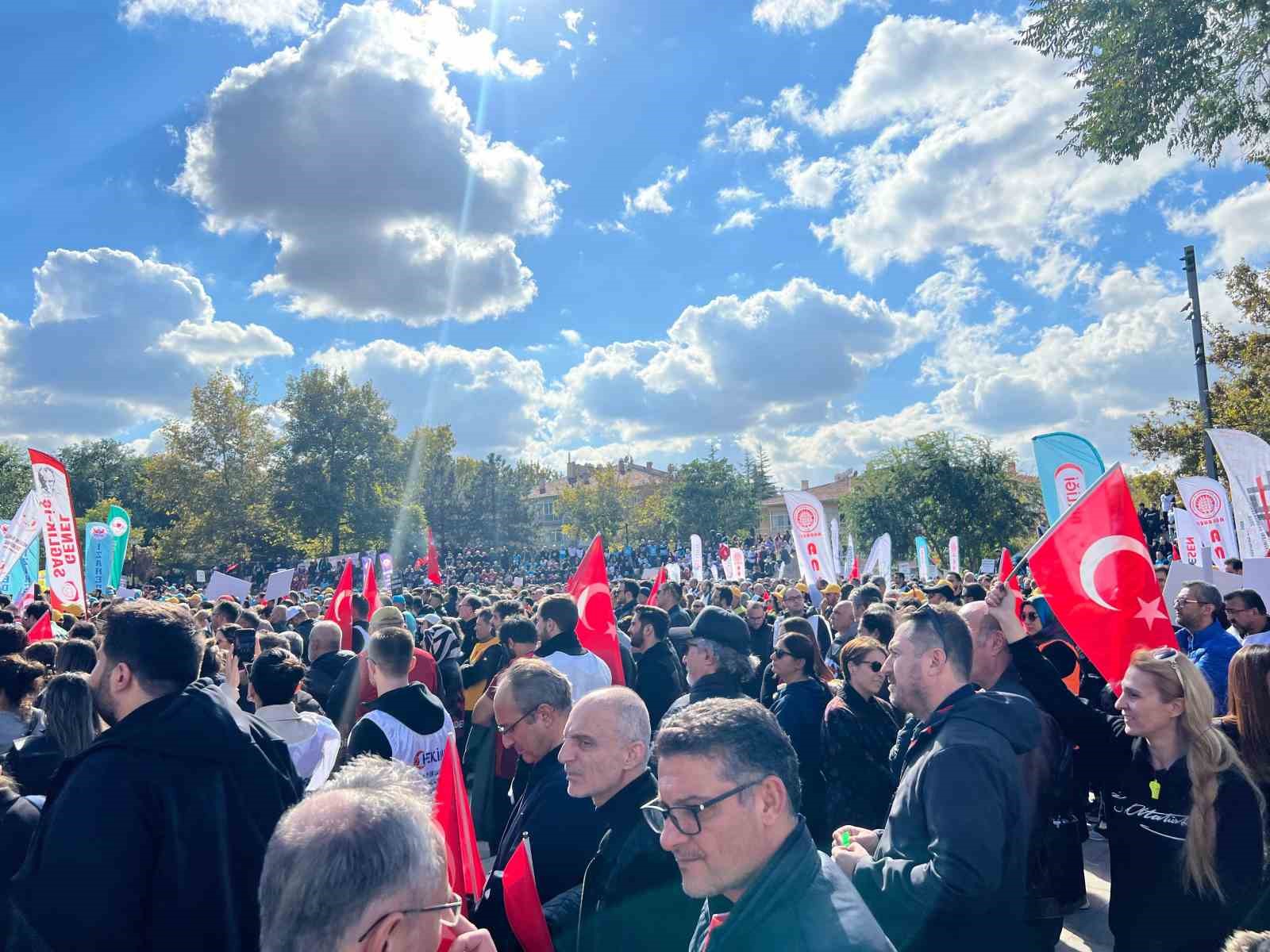 Aile hekimlerinden ‘Büyük Ankara Mitingi’
