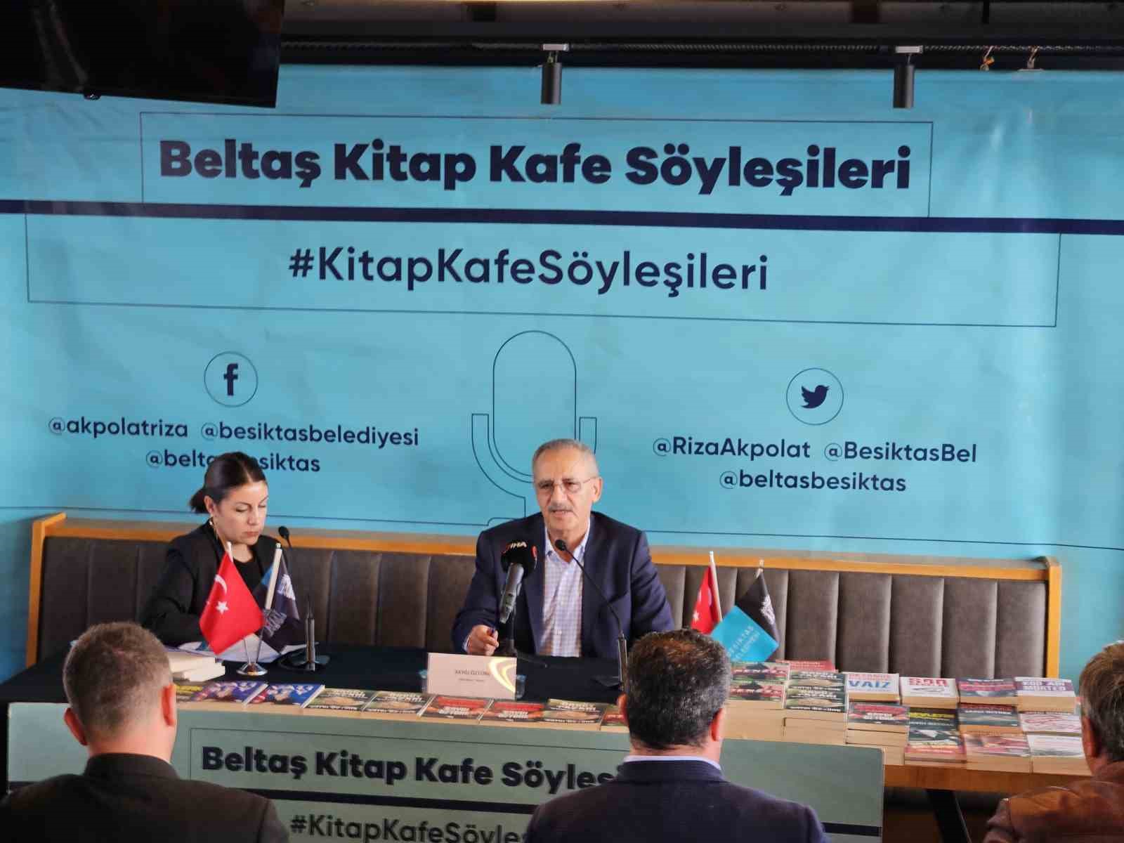 Beşiktaş Belediyesi Beltaş Kitap Kafe’de Saygı Öztürk’ü ağırladı
