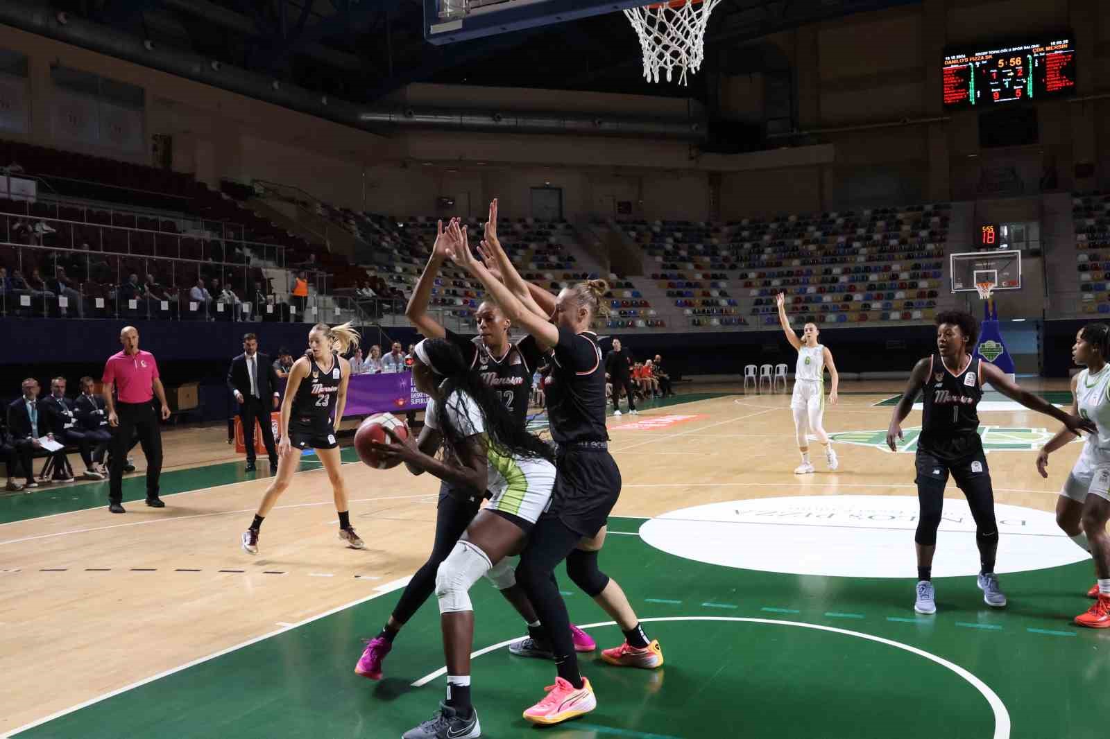 Kadınlar Basketbol Süper Ligi: Danilos Pizza: 77 - ÇBK Mersin: 97
