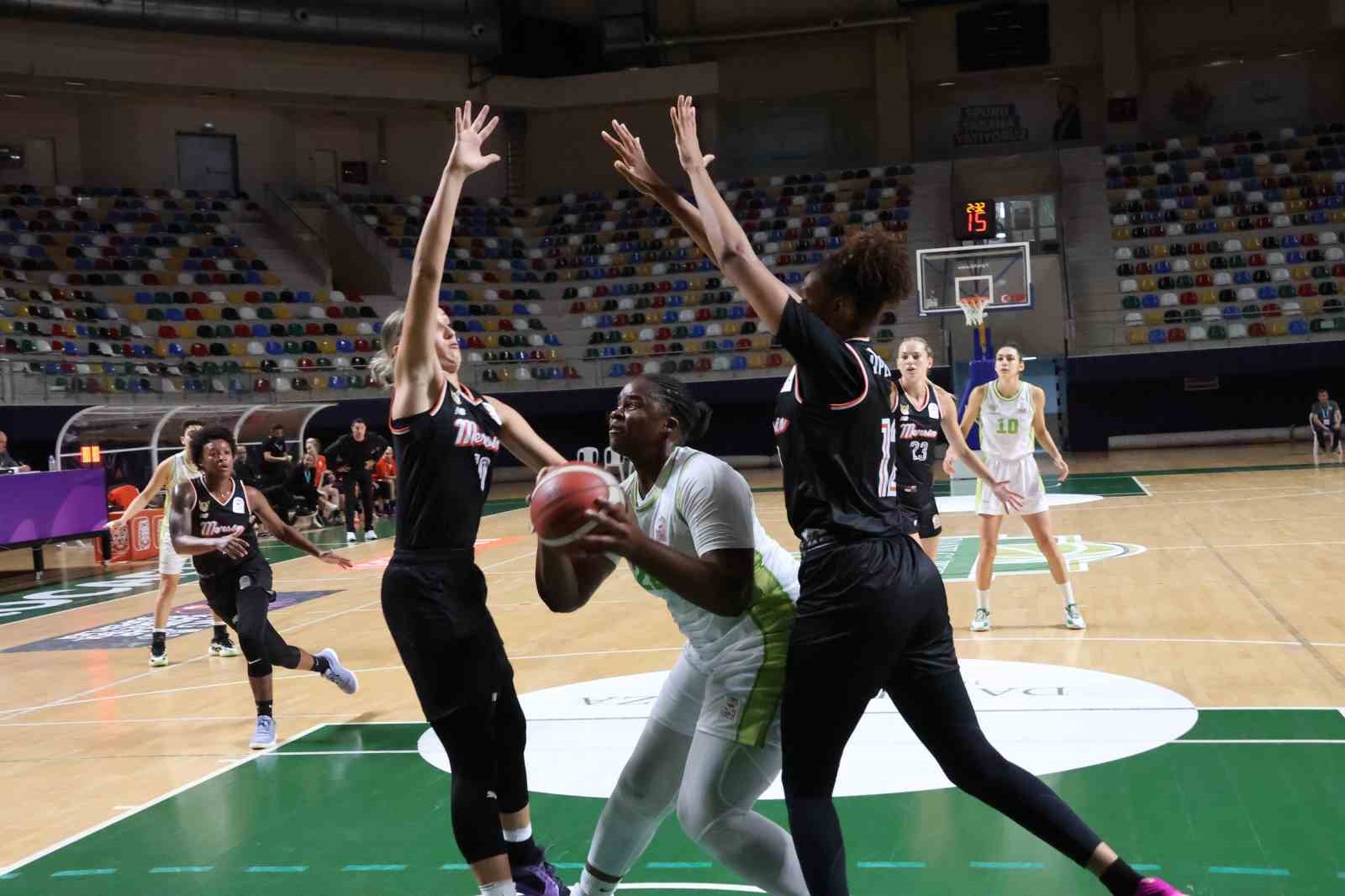 Kadınlar Basketbol Süper Ligi: Danilos Pizza: 77 - ÇBK Mersin: 97
