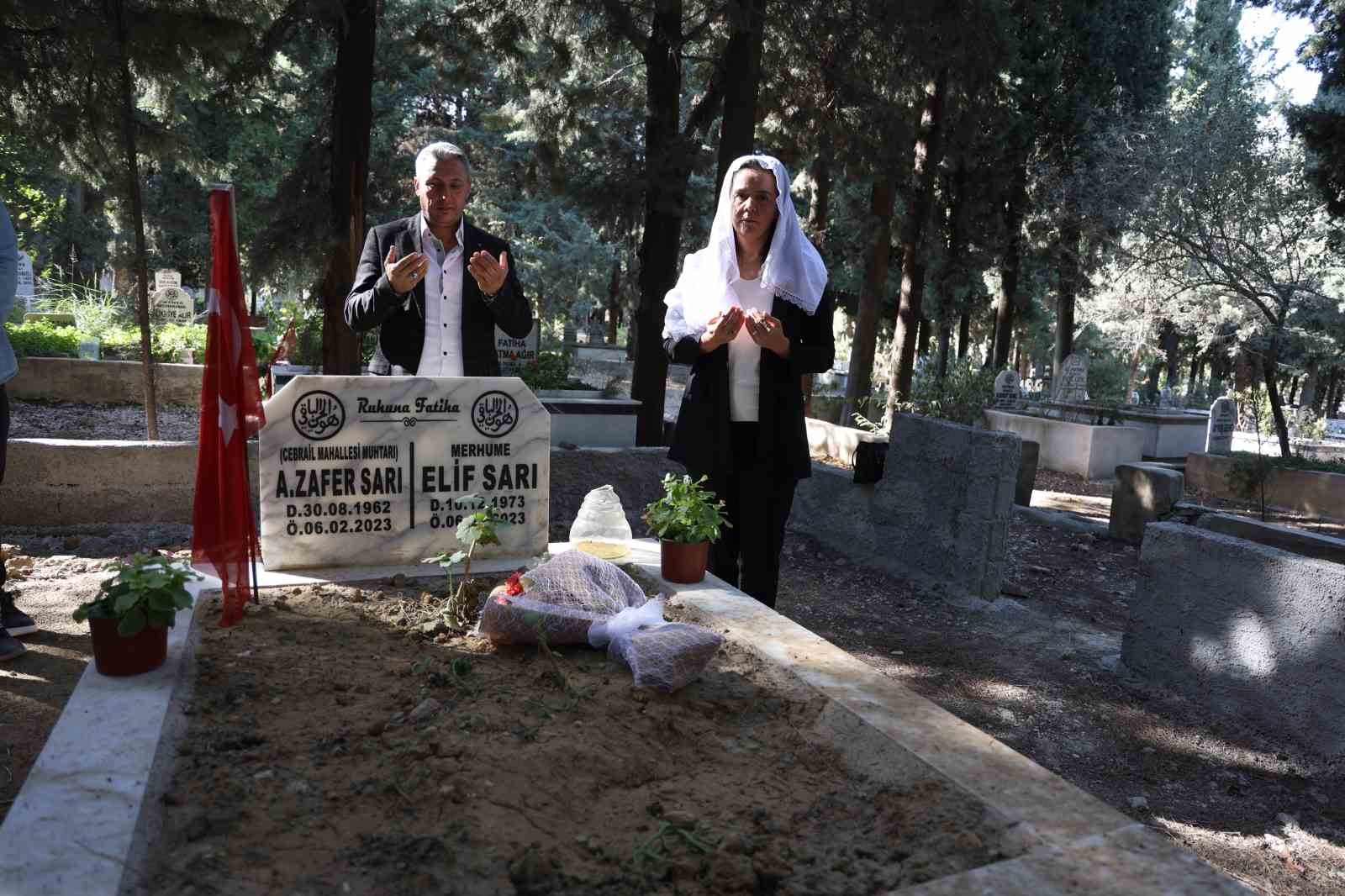 Asrın felaketinde vefat eden muhtar, unutulmadı
