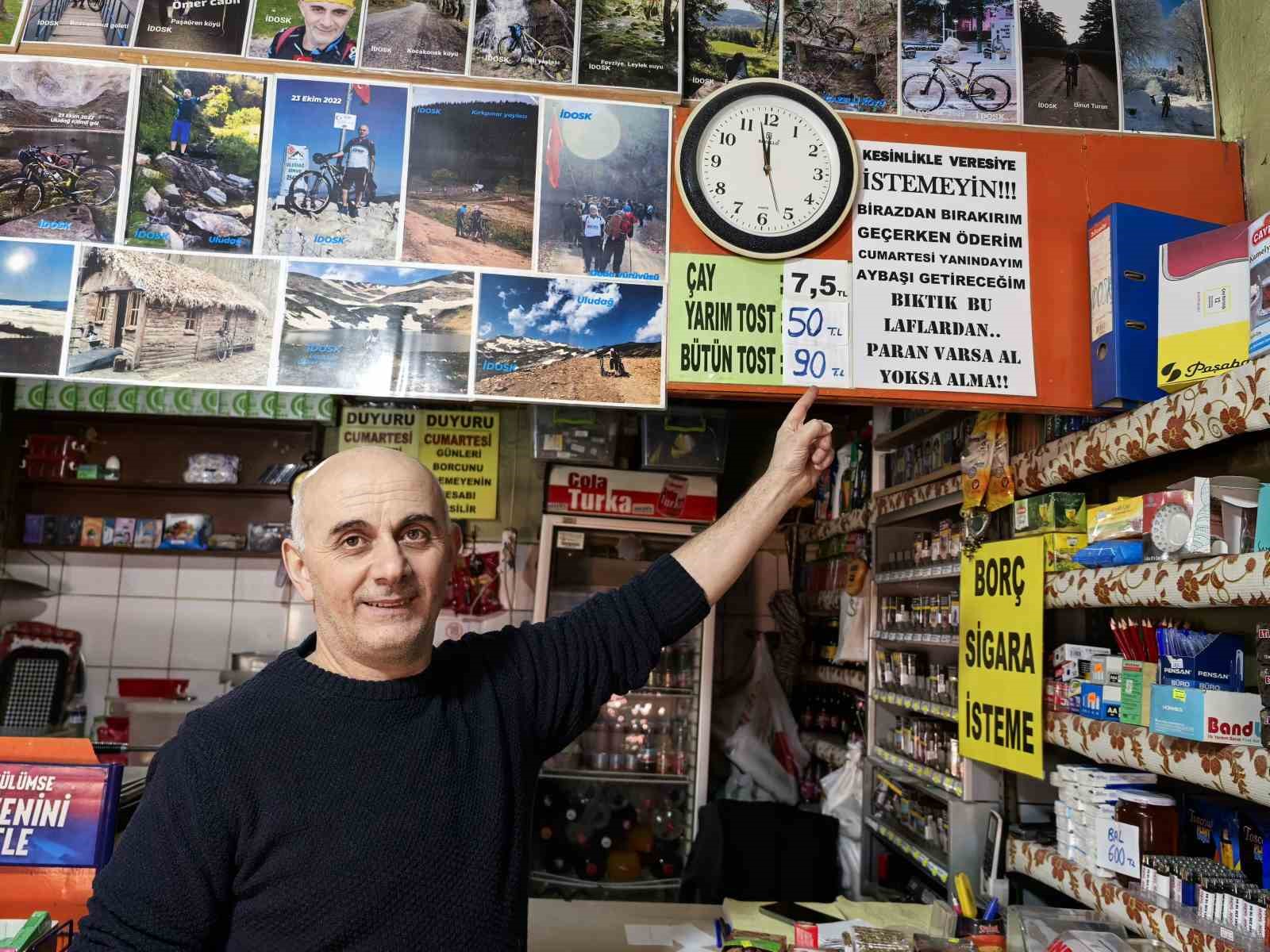 Veresiye yazdırıp getirmeyenler, büfeciyi çileden çıkardı
