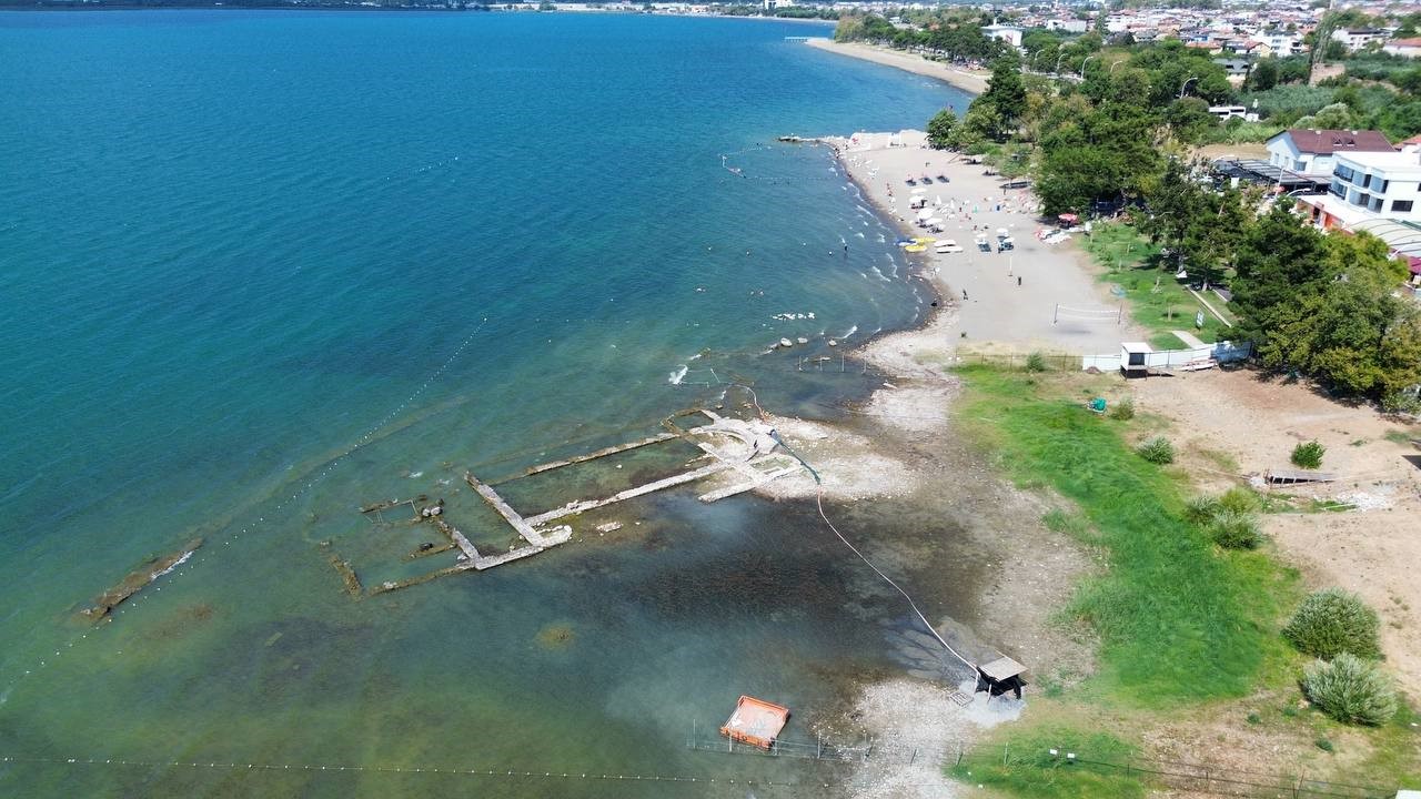 İznik Gölü kuraklık tehlikesi altında
