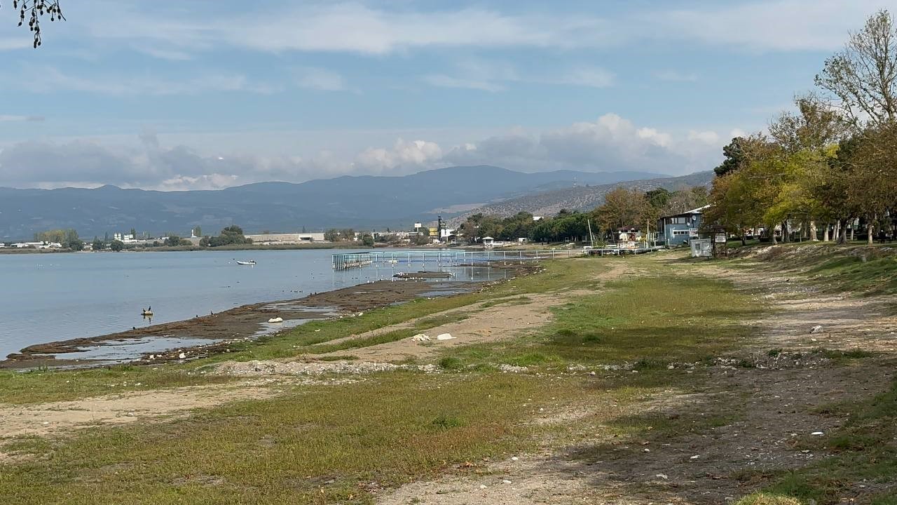 İznik Gölü kuraklık tehlikesi altında
