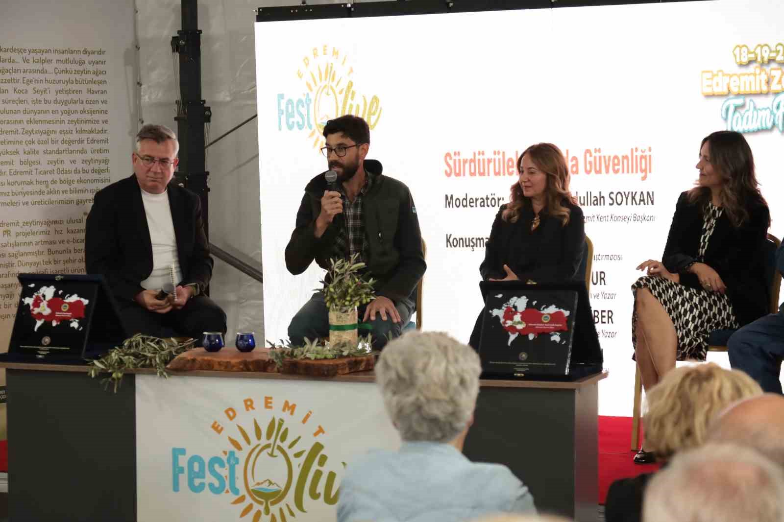 Edremit Zeytinyağı Tadım Festivali devam ediyor
