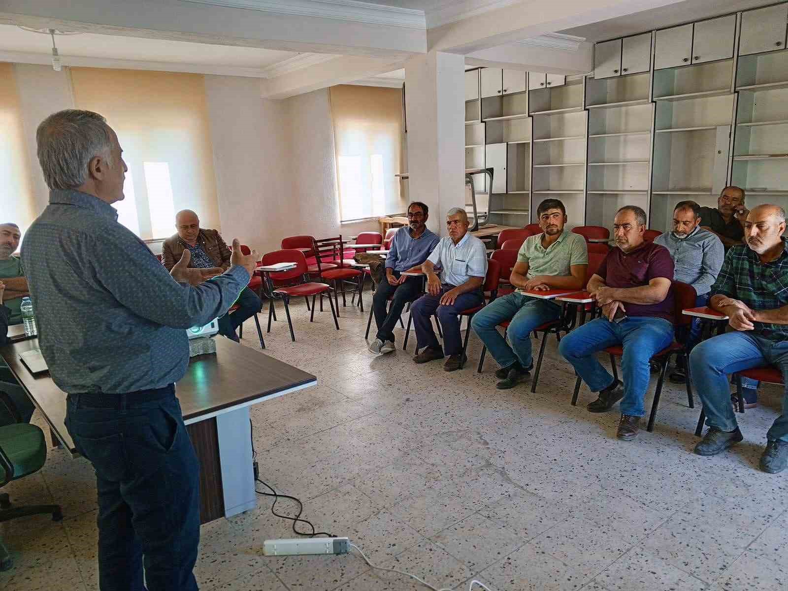 Talas’ta çiftçilere yeni eğitimler
