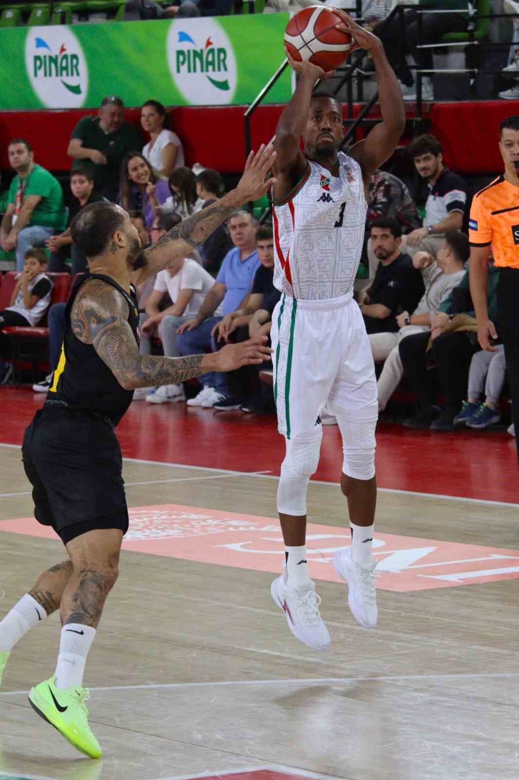 Türkiye Basketbol Süper Ligi: Karşıyaka: 107 - Mersinspor: 81
