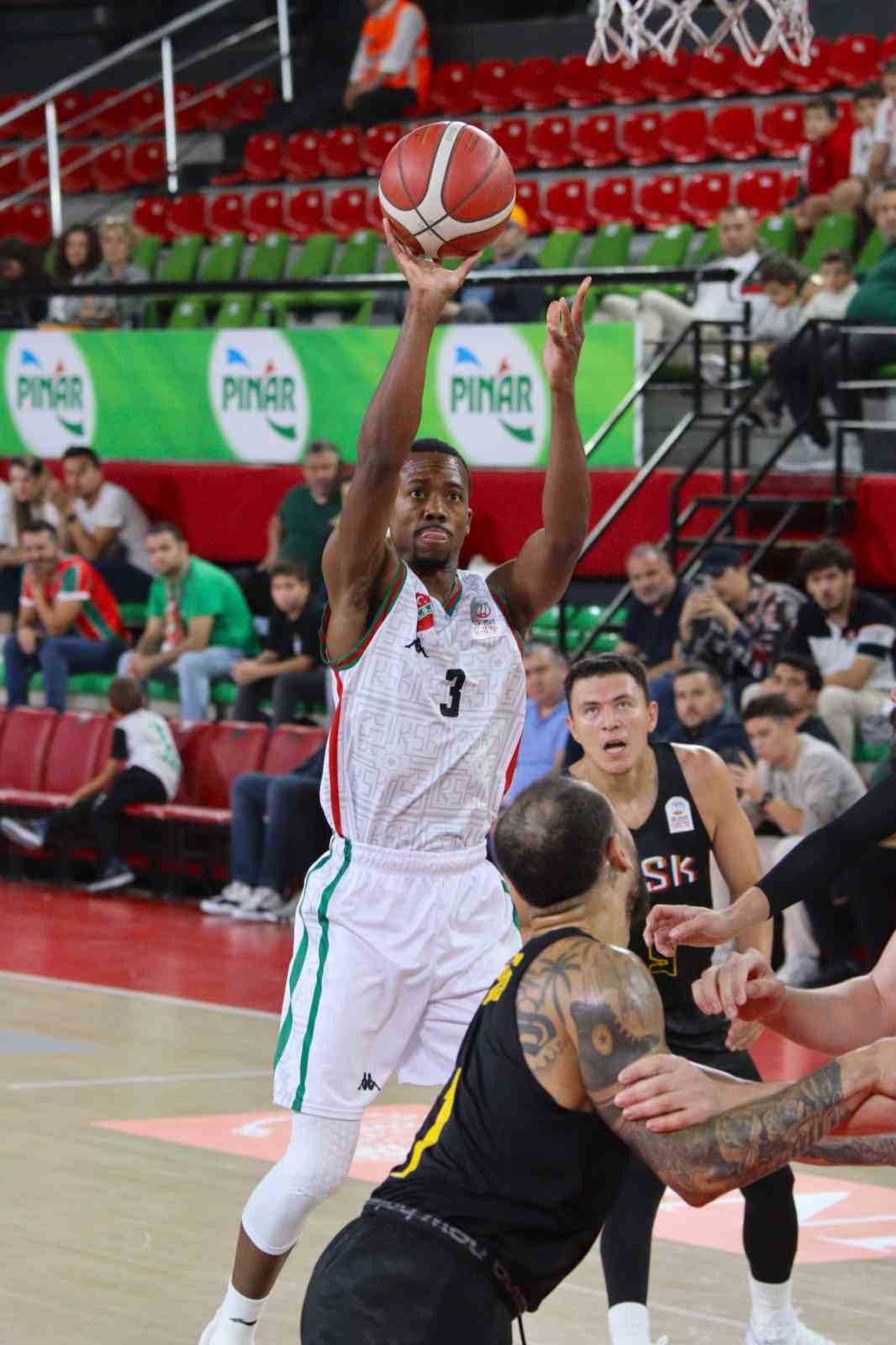 Türkiye Basketbol Süper Ligi: Karşıyaka: 107 - Mersinspor: 81
