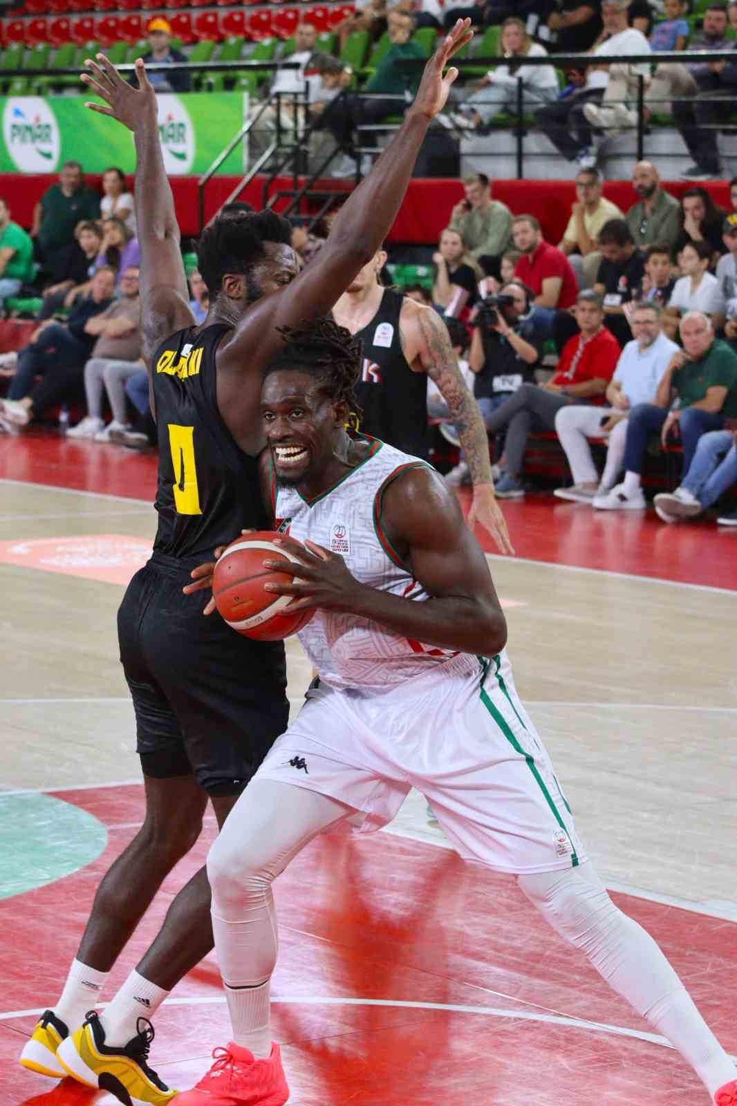 Türkiye Basketbol Süper Ligi: Karşıyaka: 107 - Mersinspor: 81
