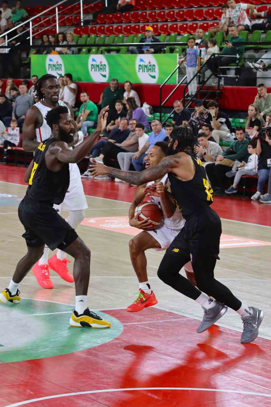 Türkiye Basketbol Süper Ligi: Karşıyaka: 107 - Mersinspor: 81
