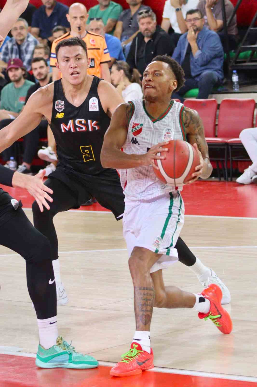 Türkiye Basketbol Süper Ligi: Karşıyaka: 107 - Mersinspor: 81
