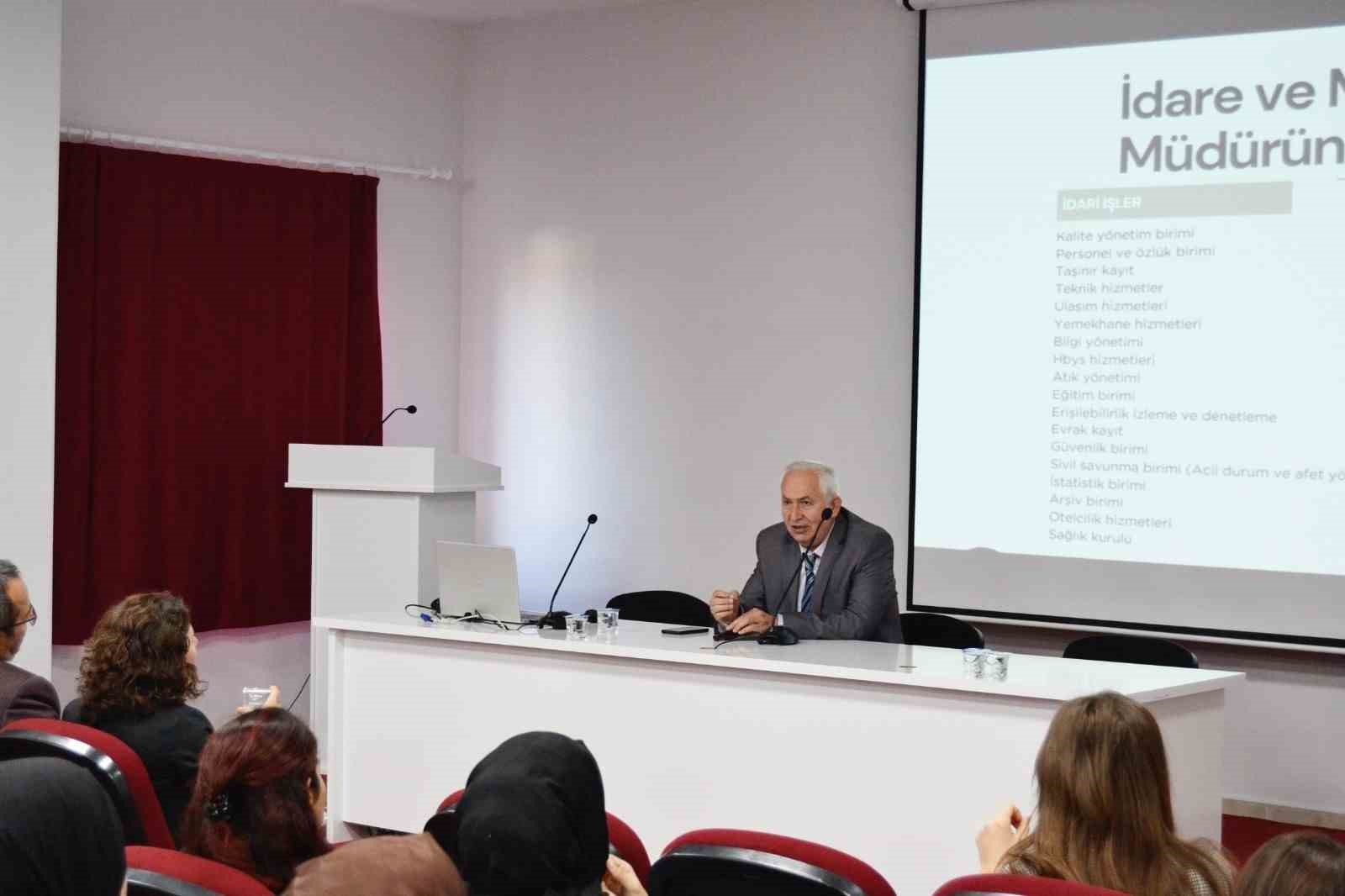 Bilecik Şeyh Edebali Üniversitesi’nde ’Sağlık Hizmetlerinde Yönetişim’ paneli düzenlendi
