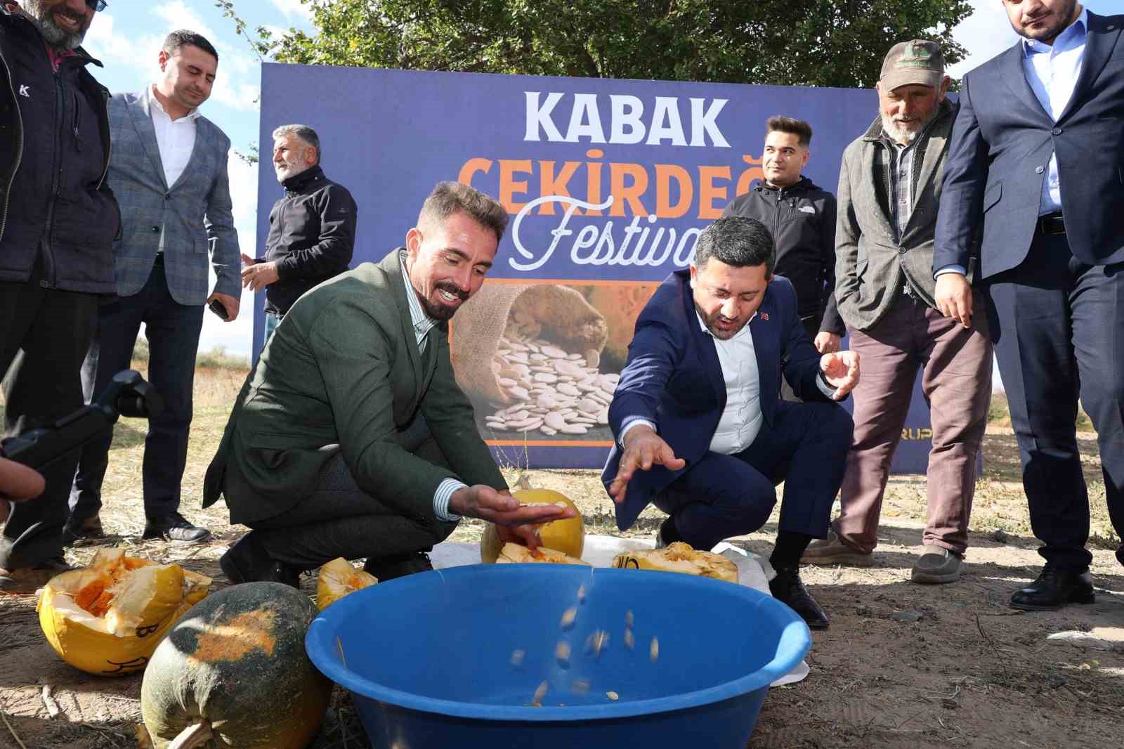 1. Kabak Çekirdeği Festivali yapıldı
