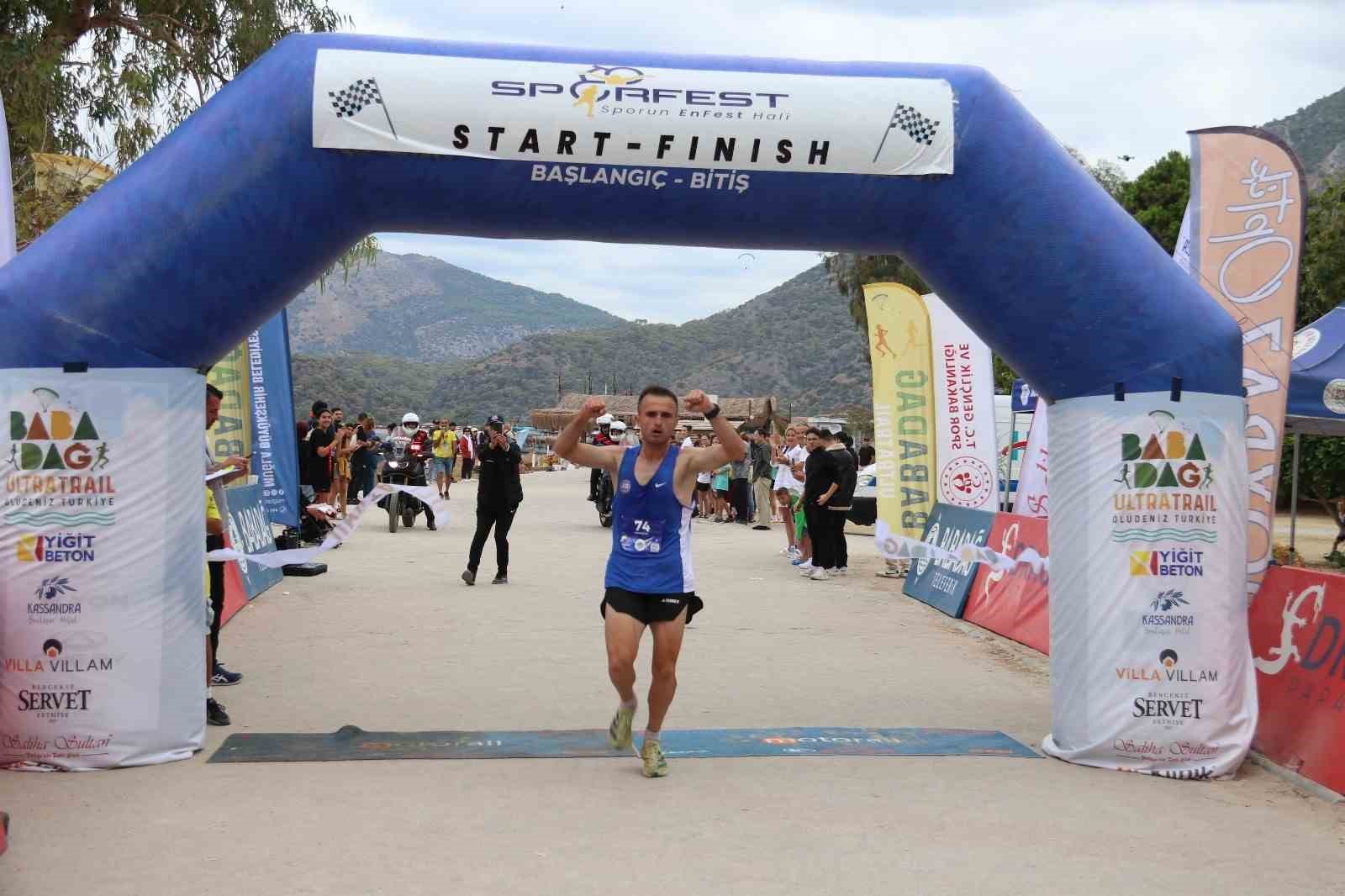 Fethiye’de Babadağ Ultra Maratonu sona erdi
