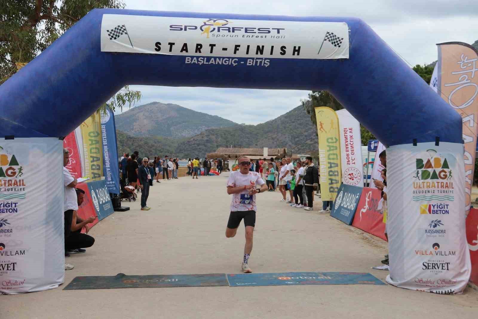 Fethiye’de Babadağ Ultra Maratonu sona erdi
