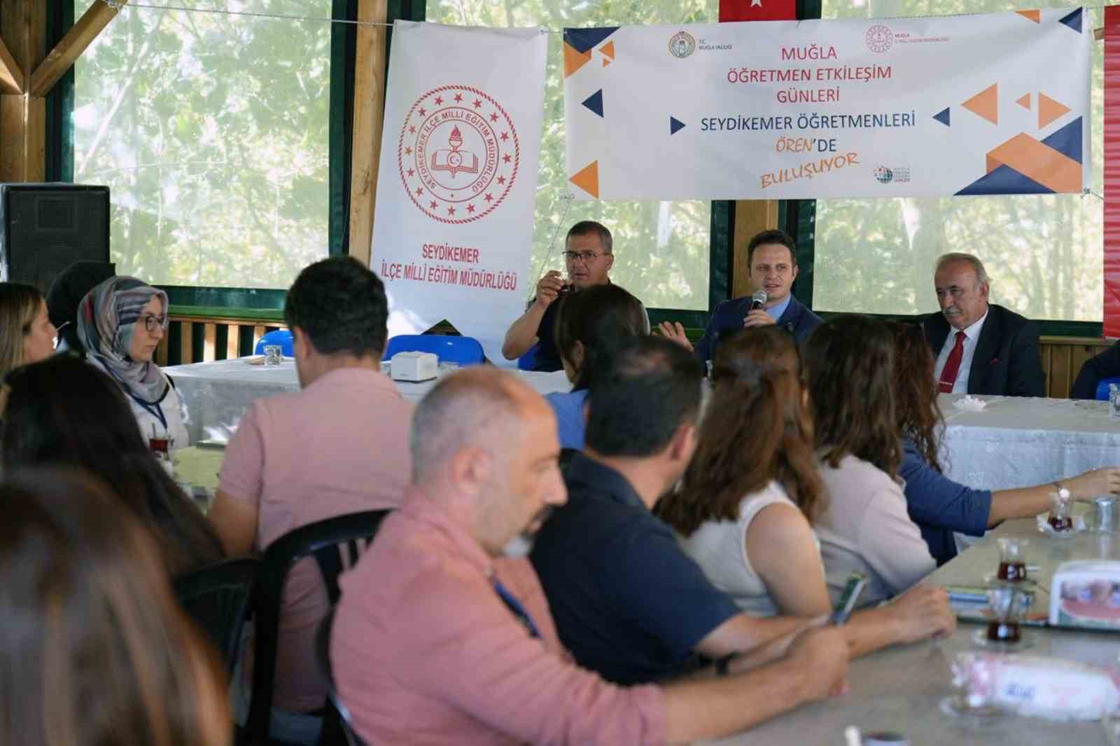 Muğla öğretmen etkileşim günleri Seydikemer’de başladı
