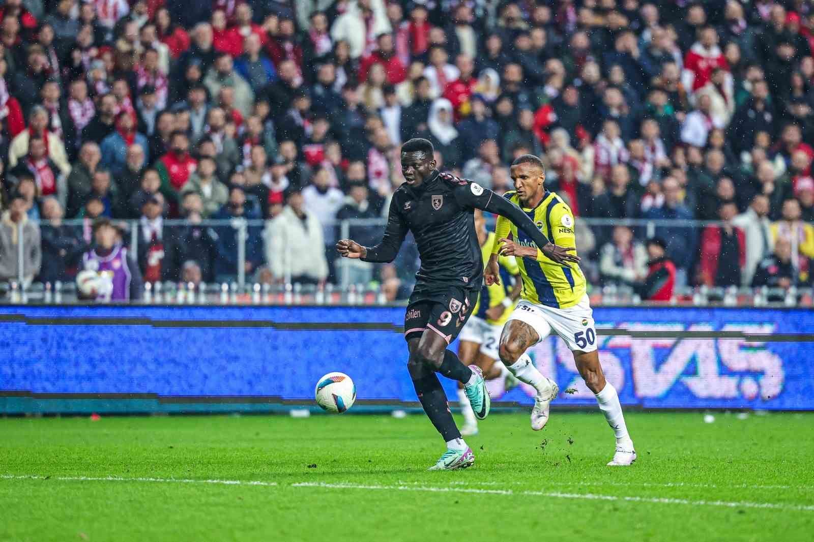 Trendyol Süper Lig: Samsunspor: 2 - Fenerbahçe: 2 (Maç sonucu)
