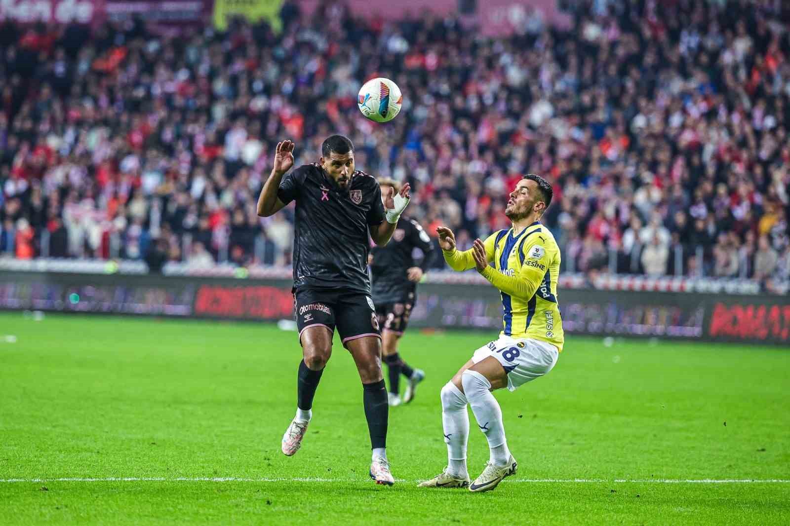 Trendyol Süper Lig: Samsunspor: 2 - Fenerbahçe: 2 (Maç sonucu)
