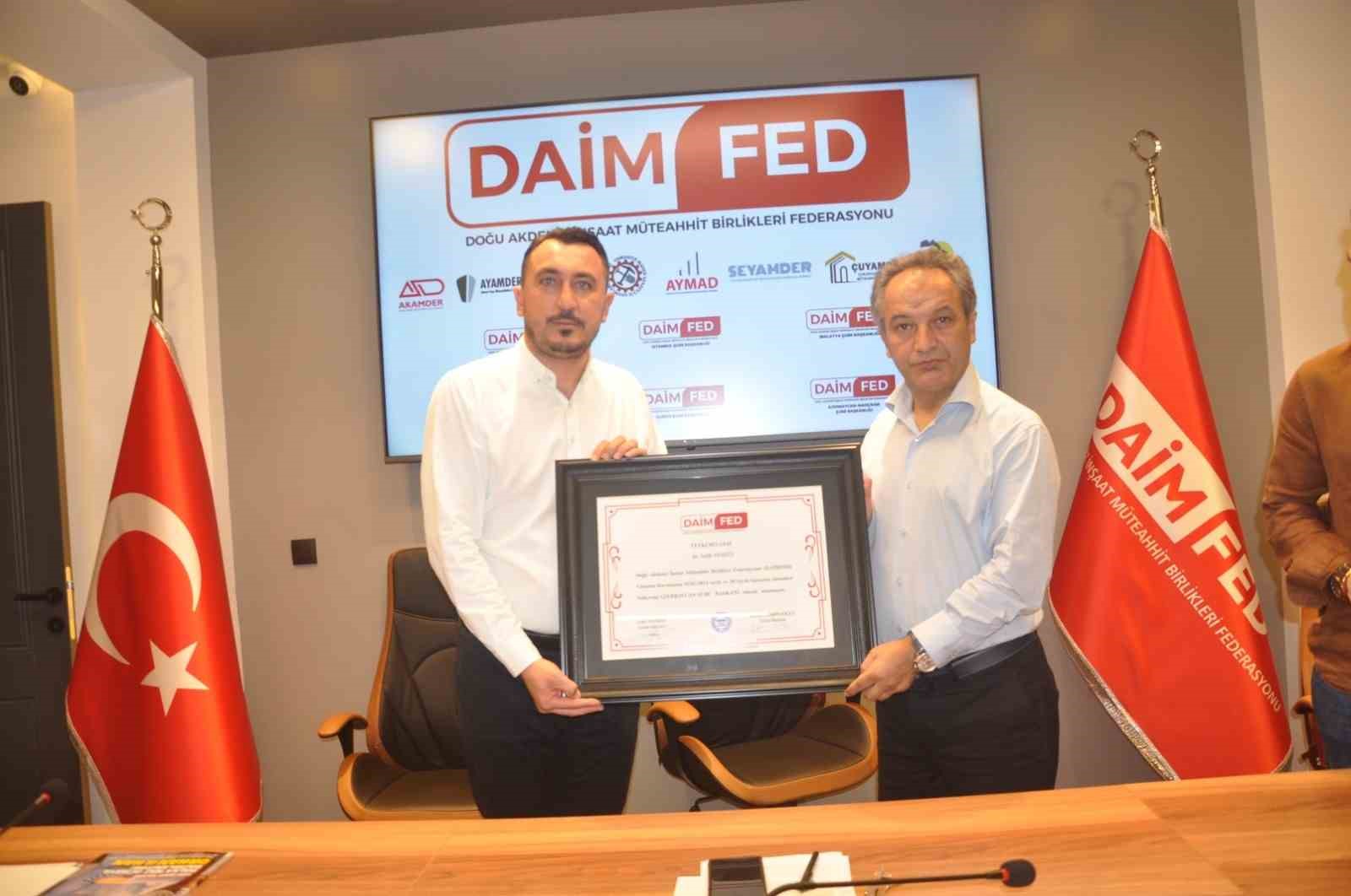 DAİMFED, Azerbaycan’a temsilci atadı
