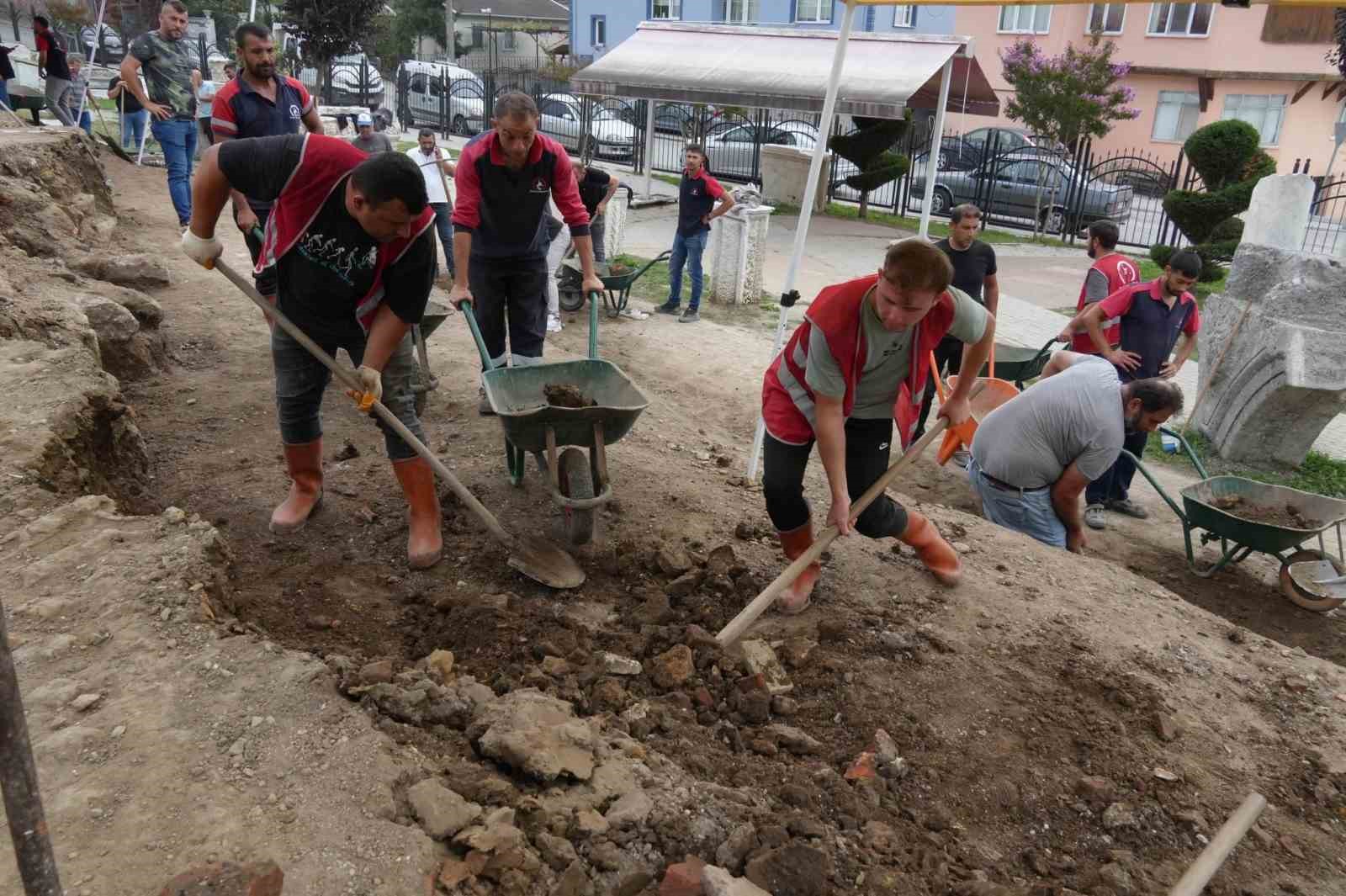 Antik kentte kazı çalışmalarına devam
