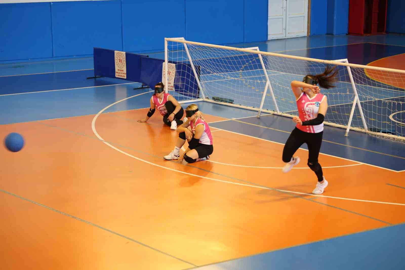 Goalball Kadınlar 1. Lig 2. Devre Müsabakaları Nevşehir’de başladı.
