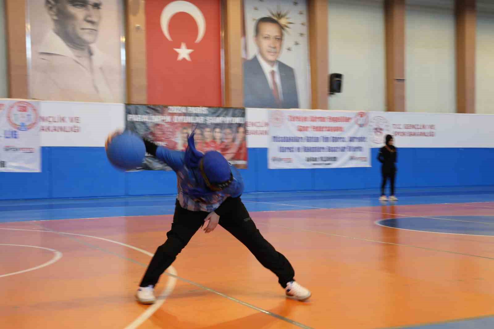 Goalball Kadınlar 1. Lig 2. Devre Müsabakaları Nevşehir’de başladı.
