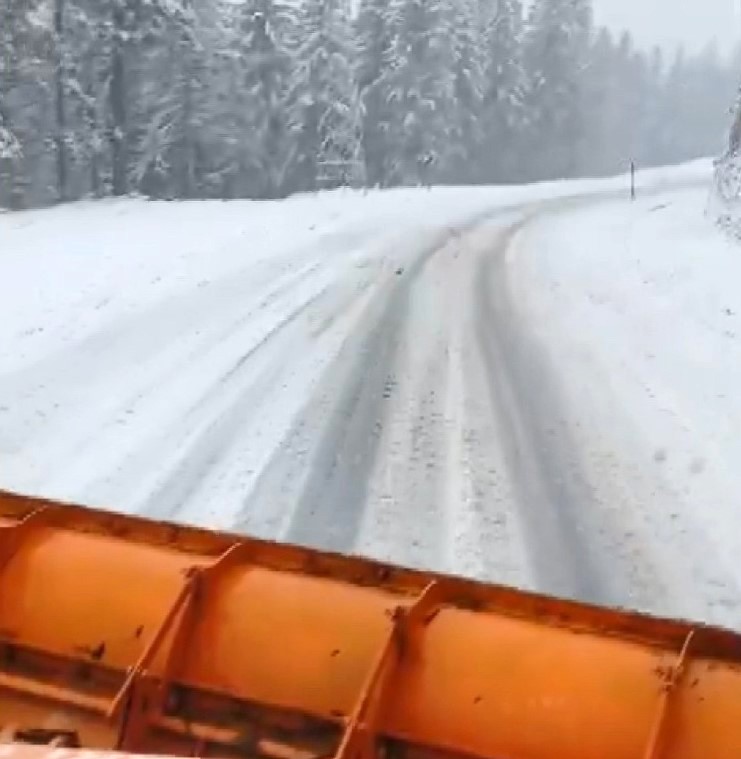 Ordu’nun yüksek kesimlerinde kar yağışı
