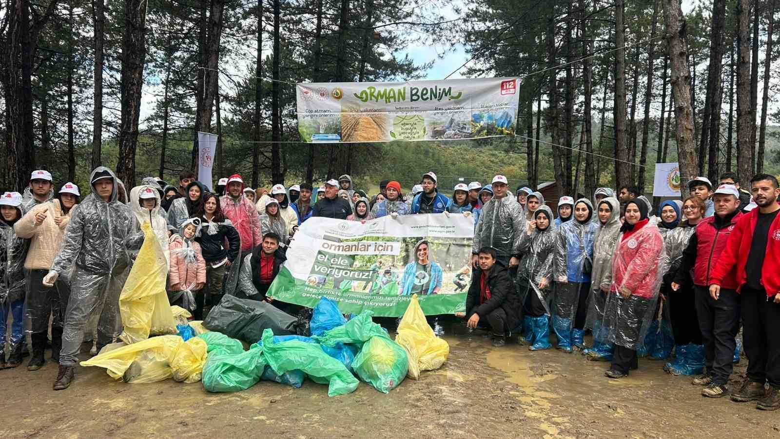 BEUN “Orman Temizliği Etkinliği”nde yer aldı
