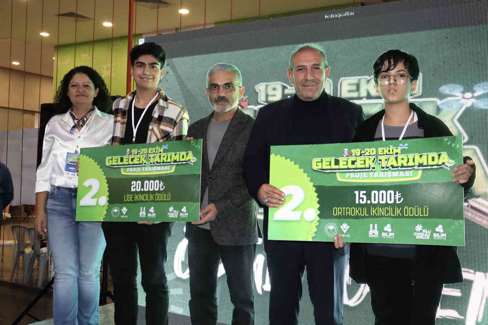 Gelecek Tarımda Proje Festivali’nde ödüller sahiplerini buldu
