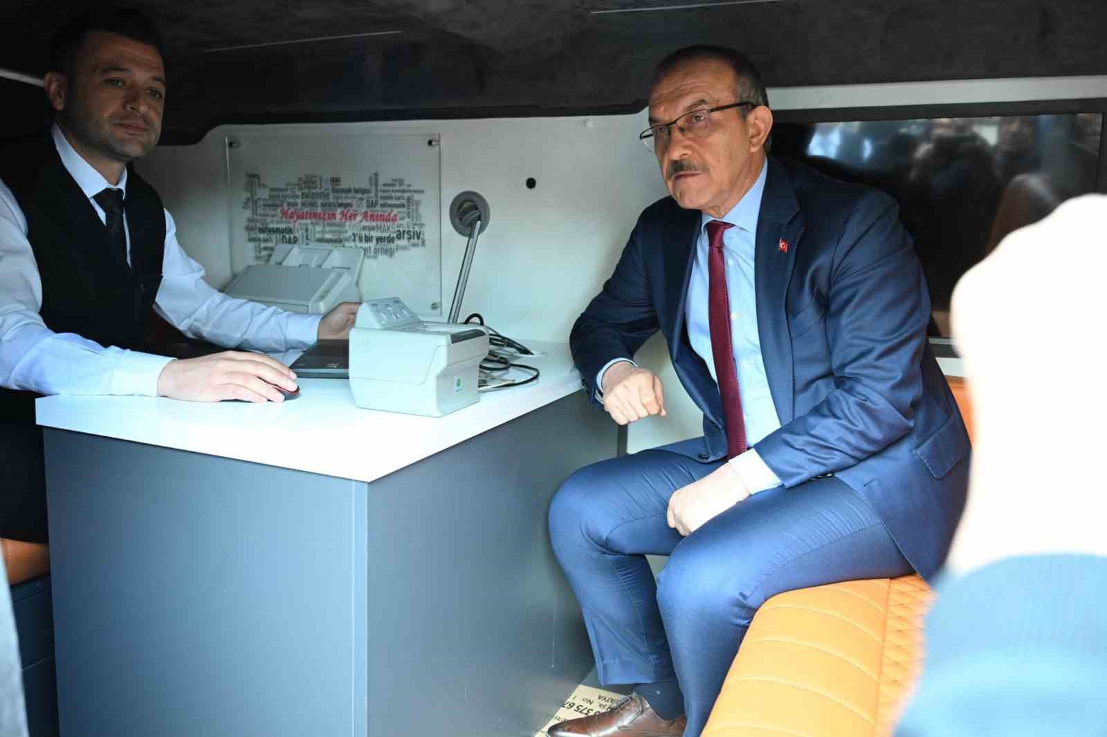 Malatya’da Nüfus Mobil Hizmet Aracı tanıtıldı
