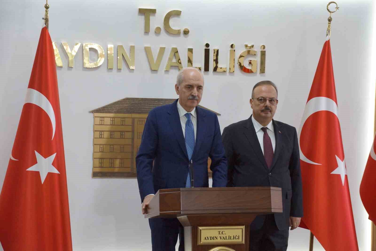 Vali Canbolat, TBMM Başkanı Kurtulmuş’u ağırladı
